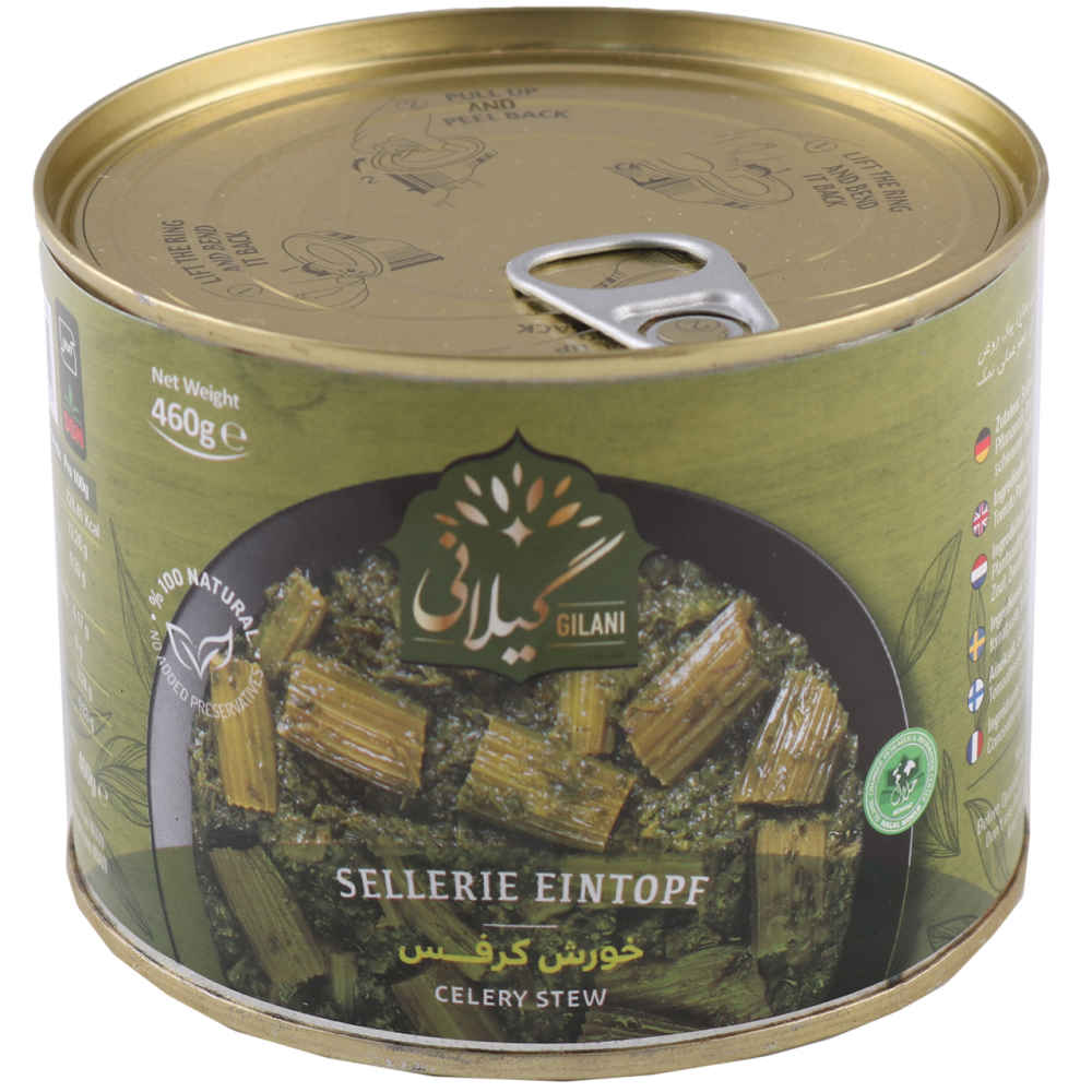 خورش كرفس – طبق إيراني من الكرفس، معلب (عبوات ٥)