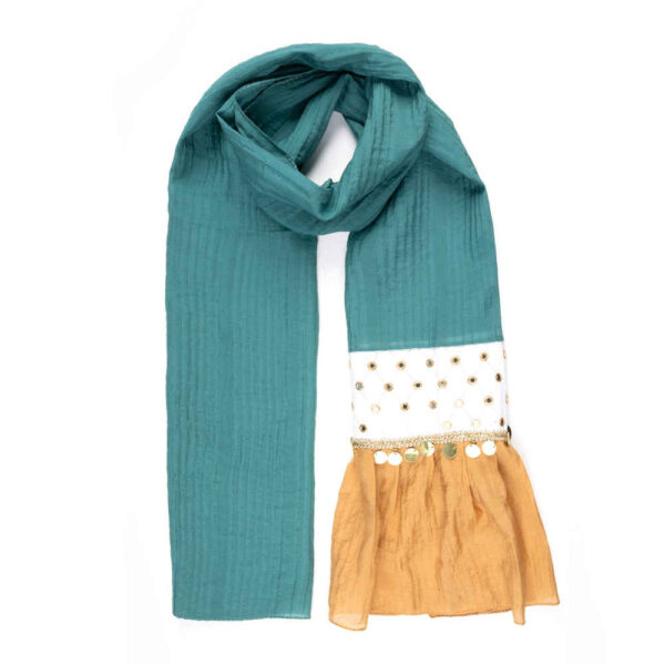 الوشاح المطرز بالخرز النموذج نوازش