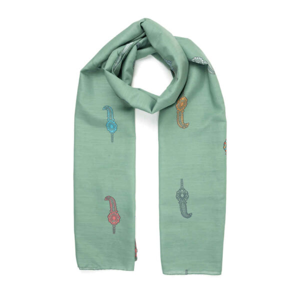 شال تقليدي للسيدات قطن نمط فيتا