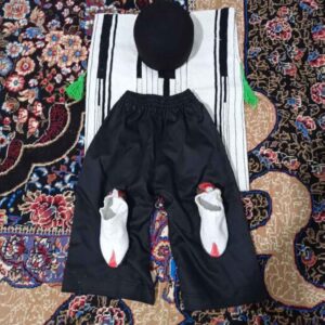 مجموعة الملابس التقليدية للأطفال البختياريين الإيرانيين