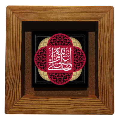 سيراميك إسلامي مزخرف بإطار – علي ولي الله