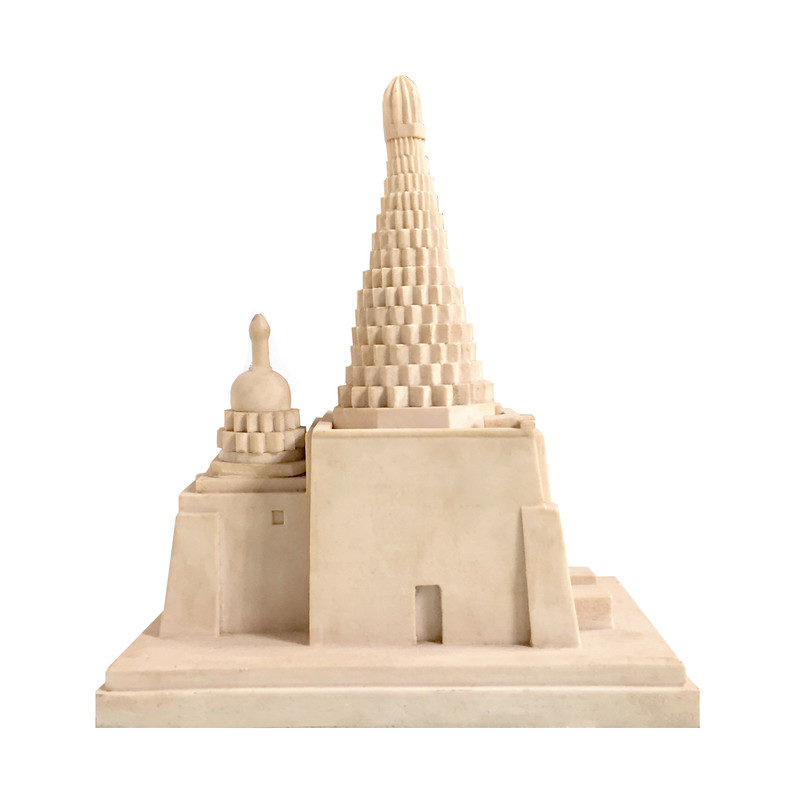 مجسم ضريح الإمامزادة مير محمد حنفية