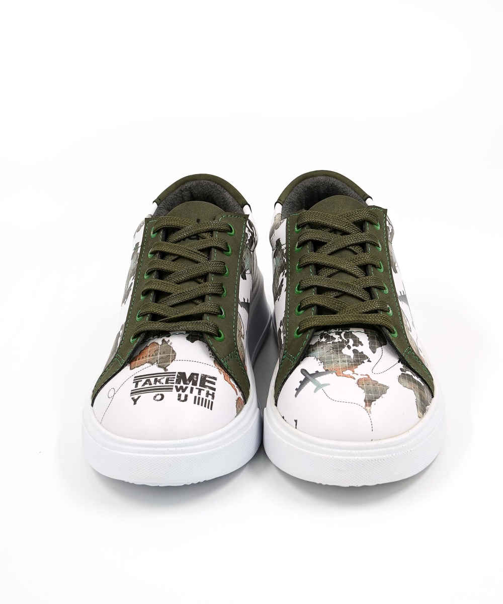 أحذية رياضية عارضة بطبعة الجرافيتي للنساء طراز شيك – رانا