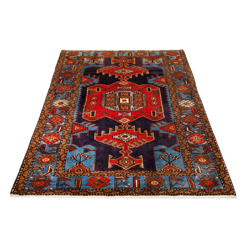 سجادة صوف إيرانية معقودة يدويًا رائعة بنمط فرهنگ – زنجان