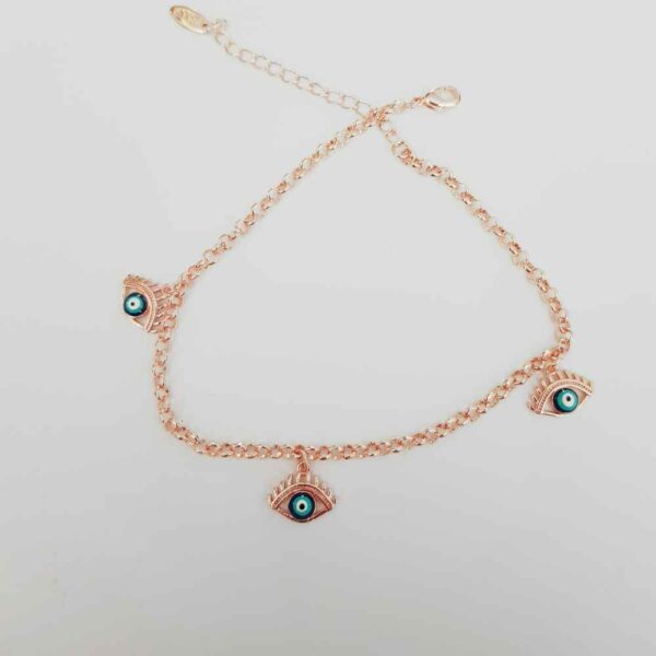 سوار كاحل فولاذي نظرة العين موديل بهادر