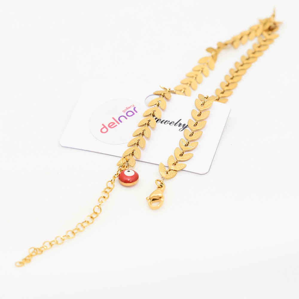 سوار كاحل فولاذي نظرة العين موديل گندمي