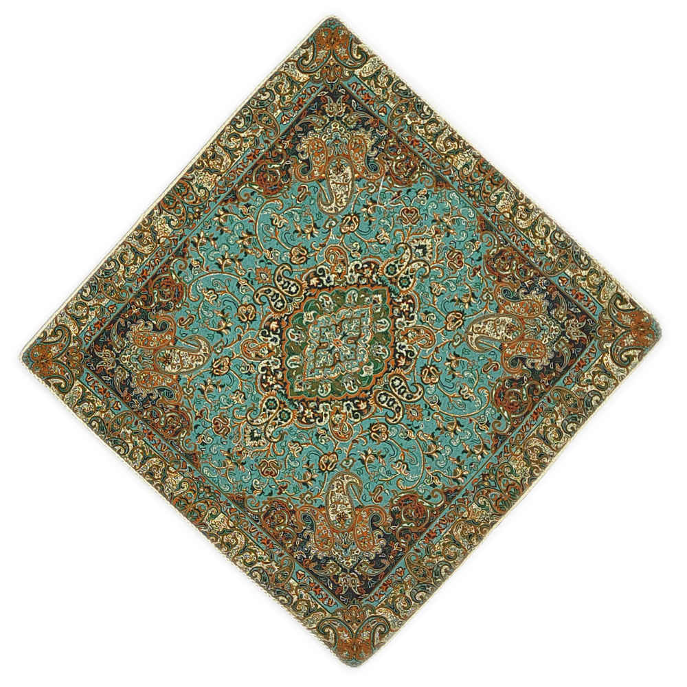 غطاء وسادة إيراني من ترمه، طراز چهل ستون (2 قطعة)