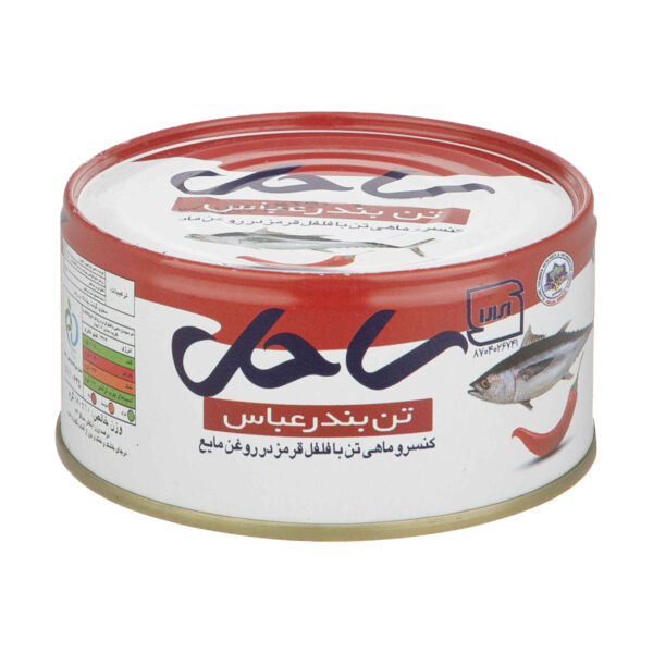 لحم تونا بالفلفل الحار في زيت الخضروات - علامة ساحل (12 حزمة، 180 جم لكل منها)