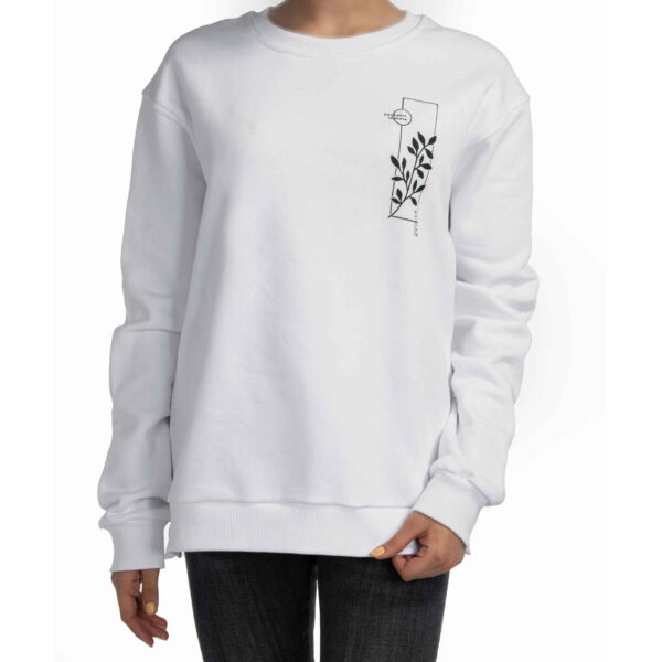 سويت شيرت نسائي كاجوال برقبة دائرية موديل جانا