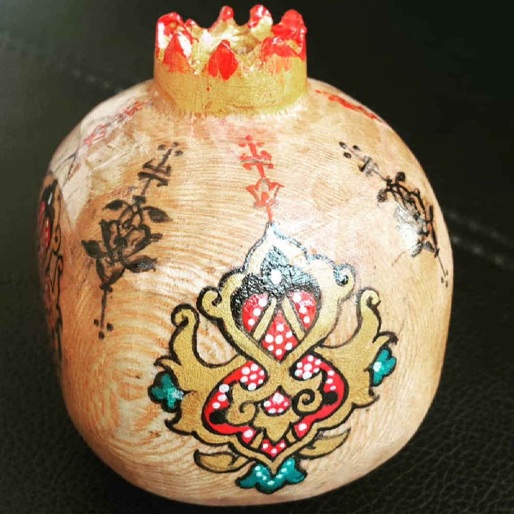 حامل بخور خشبي – موديل رمان (مجموعة من 2)