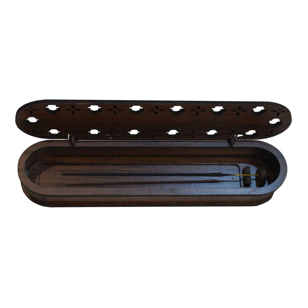 حامل بخور خشبي – موديل بهار (مجموعة من 2)