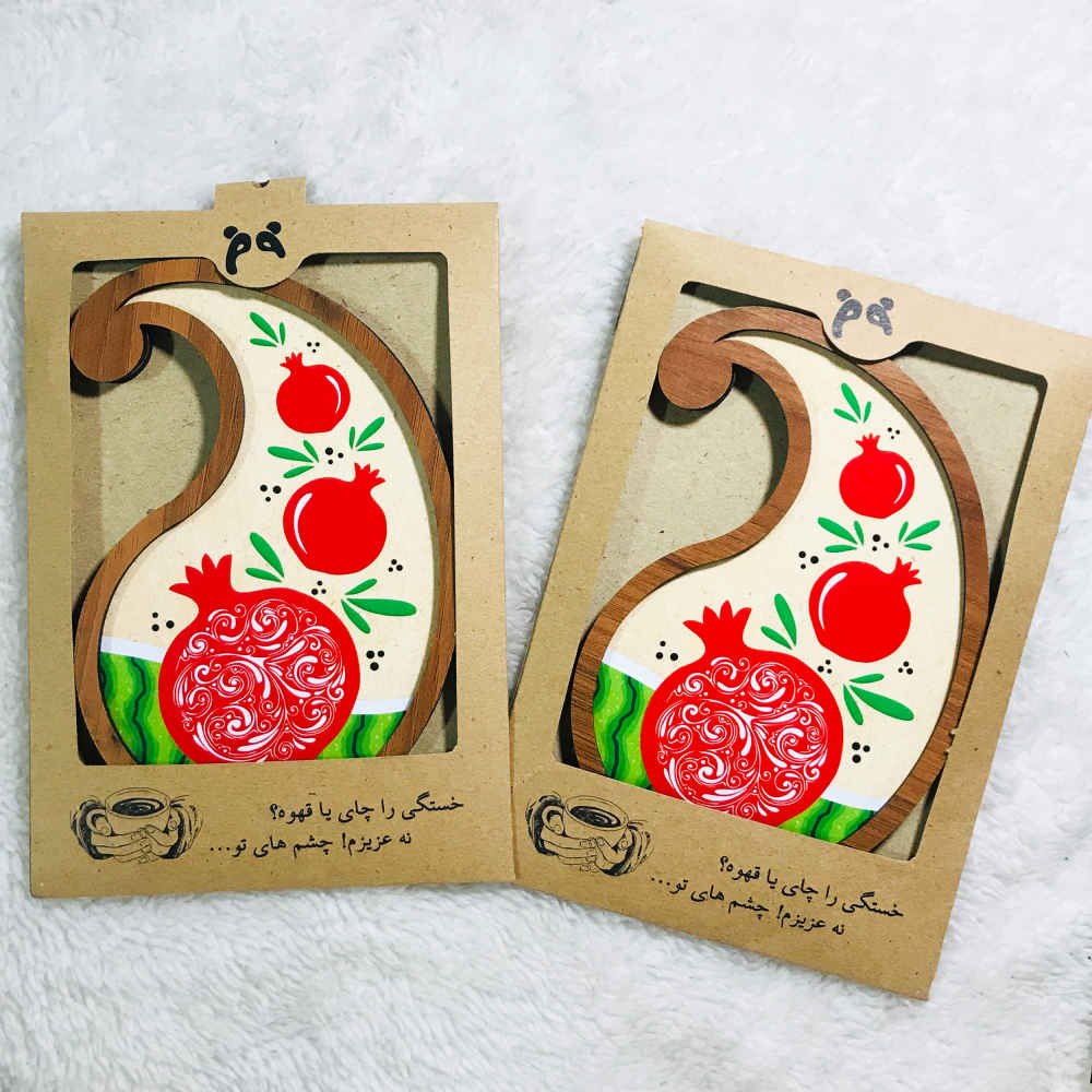 حامل بخور خشبي – موديل تورنج (مجموعة من 2)