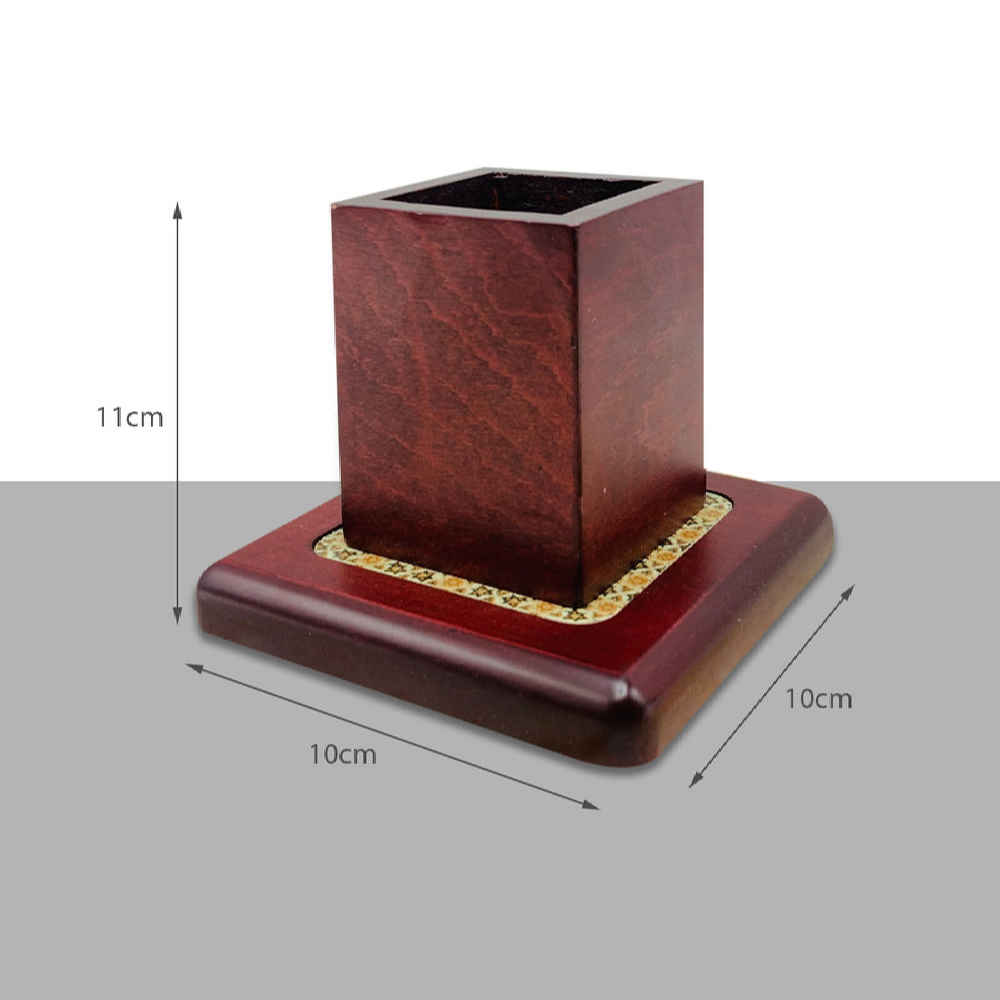 مجموعة منظمات مكتبية من الخشب – نموذج مودالين (9 قطع)