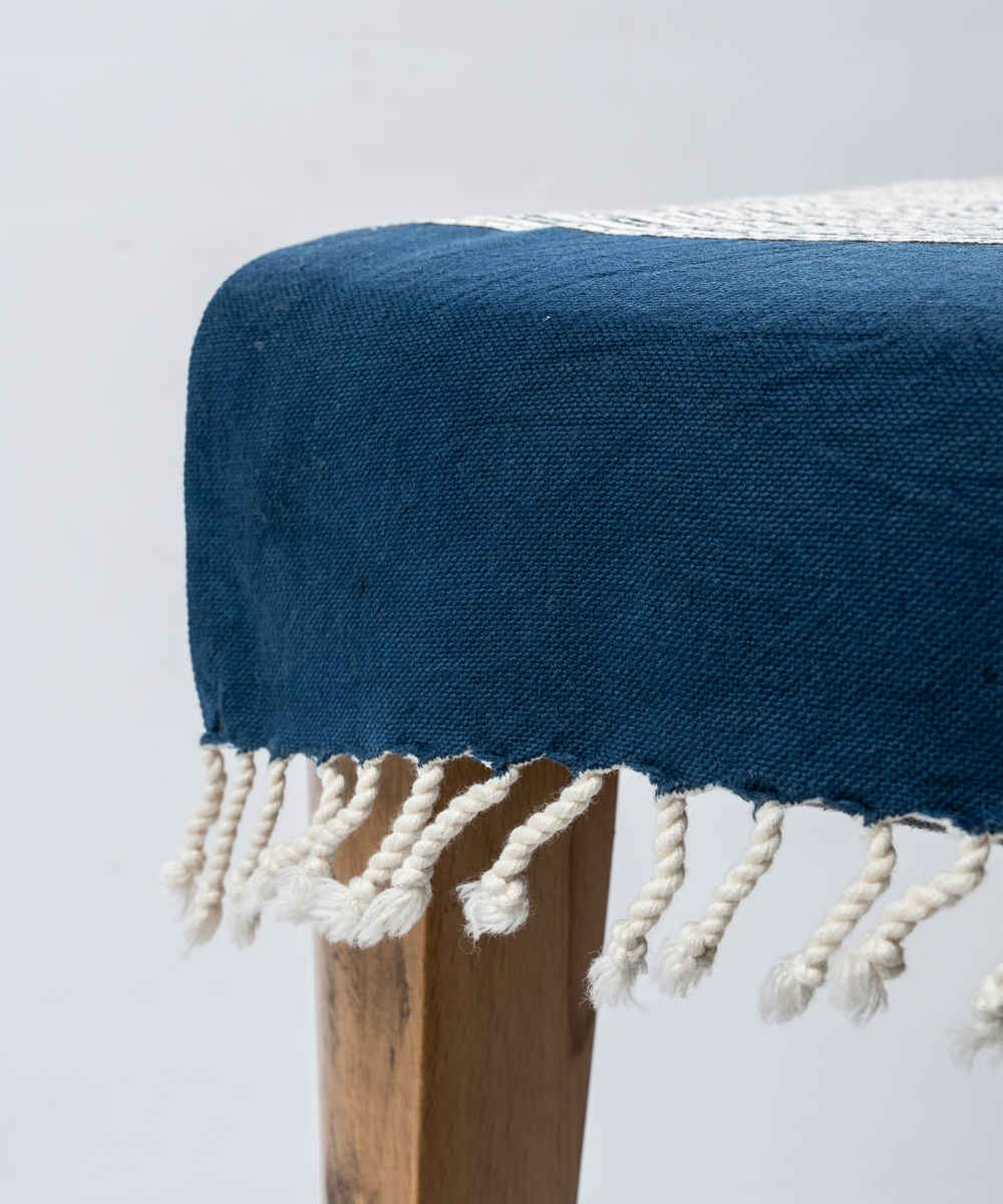 مفرش طاولة من الكتان المطبوع بالكتل موديل گلستان