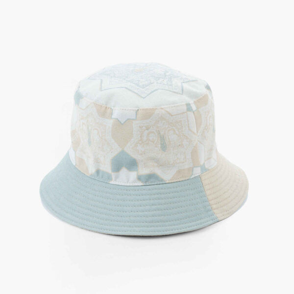 قبعة دلو بتصميم فني - موديل صبوح