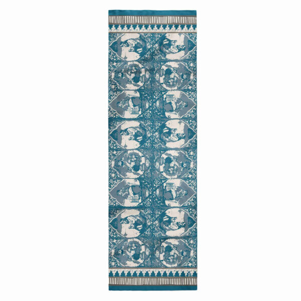 وشاح إيراني مطبوع للنساء موديل گلزار