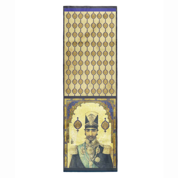 وشاح إيراني مطبوع للنساء موديل ناصر الدين