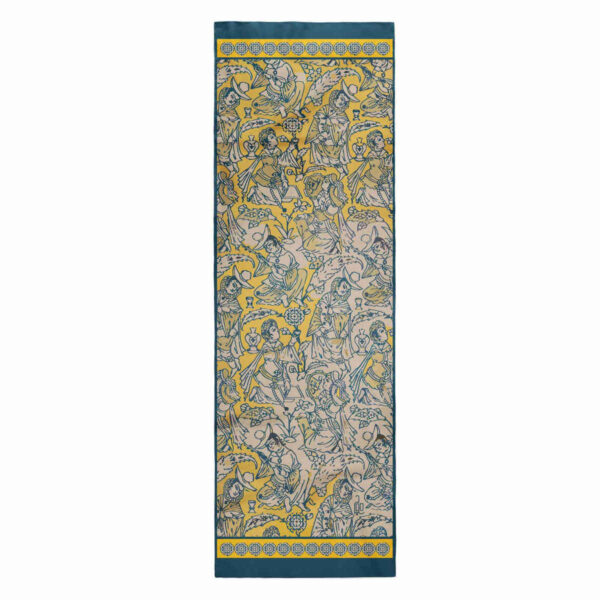 وشاح إيراني مطبوع للنساء موديل نوازندگان