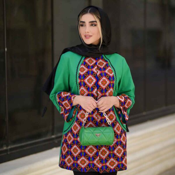 مانتو إيراني مطرز موديل شستا