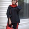 مجموعة مانتو إيراني مطرز مع بنطلون موديل دلبر