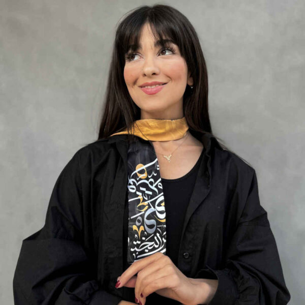 وشاح رقبة للنساء فخم وحيوي غُريز