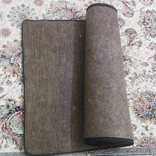 مرتبة أرضية بحجم مفرد من صوف الأغنام الطبيعي - راحة ودعم فاخر