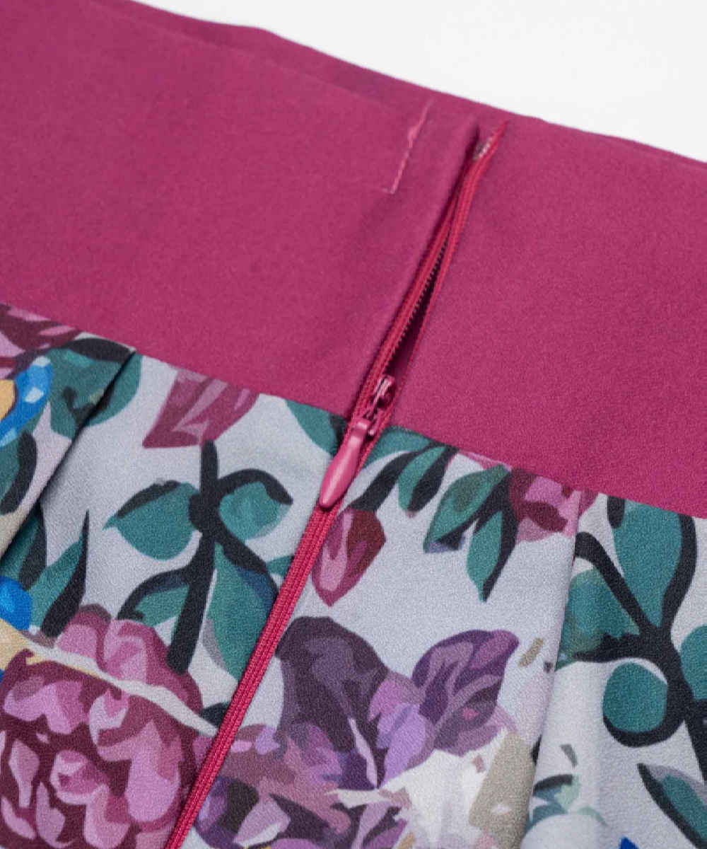 تنورة كريب نسائية موديل أرغوان