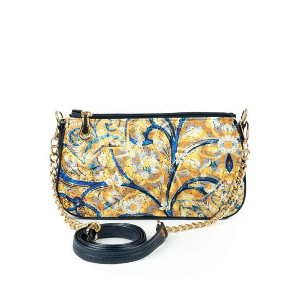 حقيبة سلسلة من الجلد الصناعي المصنوع يدوياً يادِگاري