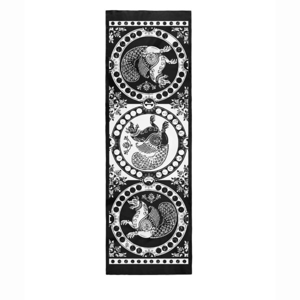 وشاح إيراني مطبوع للنساء موديل سيمرغ