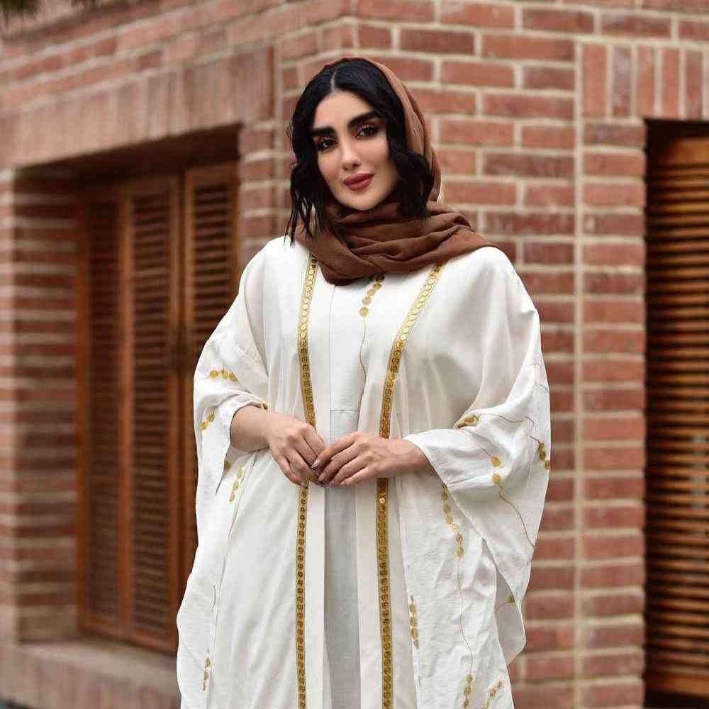 عباية الفراشة الأنيقة للنساء – أكمام هوائية وقماش ناعم