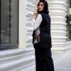 طقم صديري، تونيك وبنطلون نسائي موديل أيمن