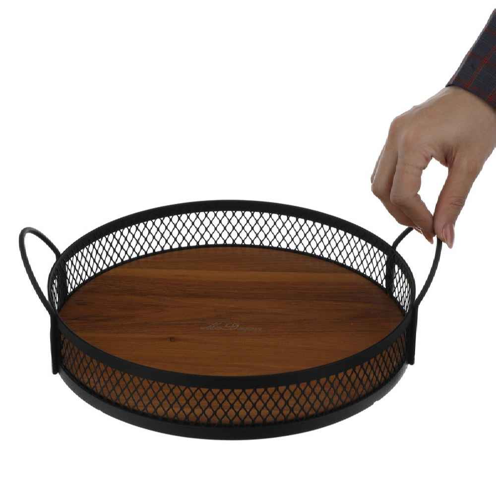 صينية خشبية “جافانه” – مناسبة للشاي أو الوجبات الخفيفة