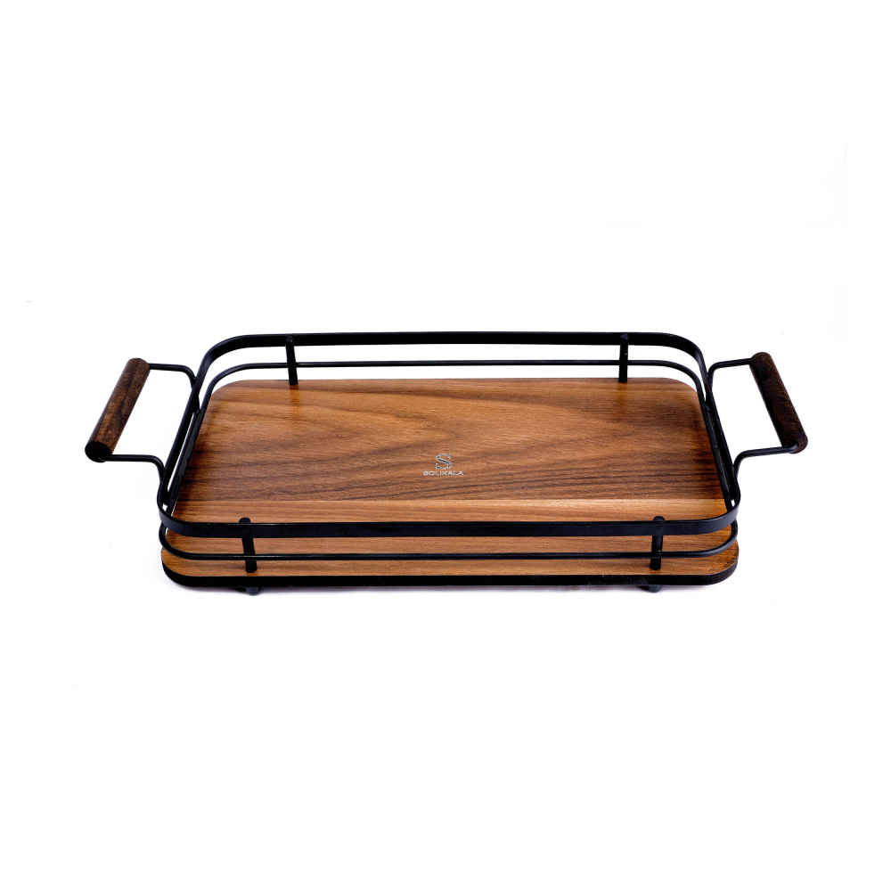 صينية شاي “سوليكالا” – أسلوب خشبي فريد للشاي، القهوة والوجبات الخفيفة