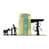تصميم "صفا" الإيراني لفاصل كتب أنيق