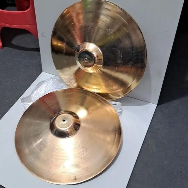 صنج إيراني معدني بمقبض خشبي 40 سم