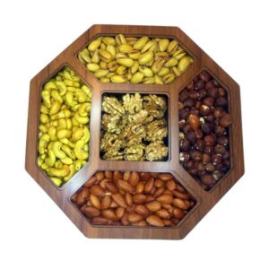مكسرات إيرانية متنوعة مع صندوق هدايا (مملحة، محمصة)