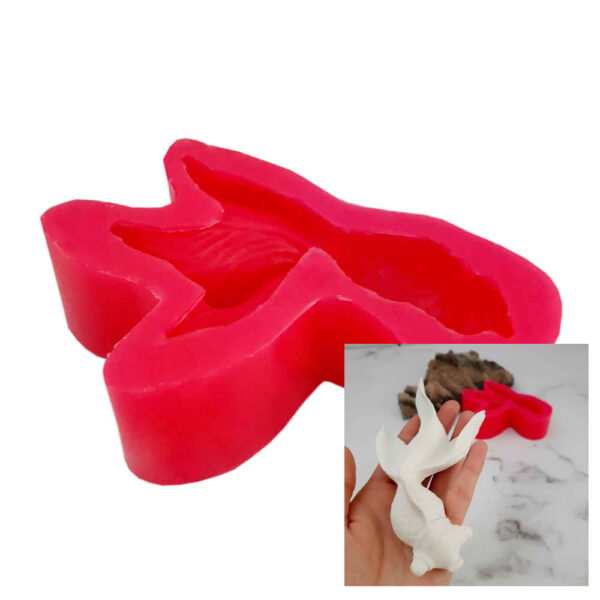 قالب شمعة سيليكون سمكة