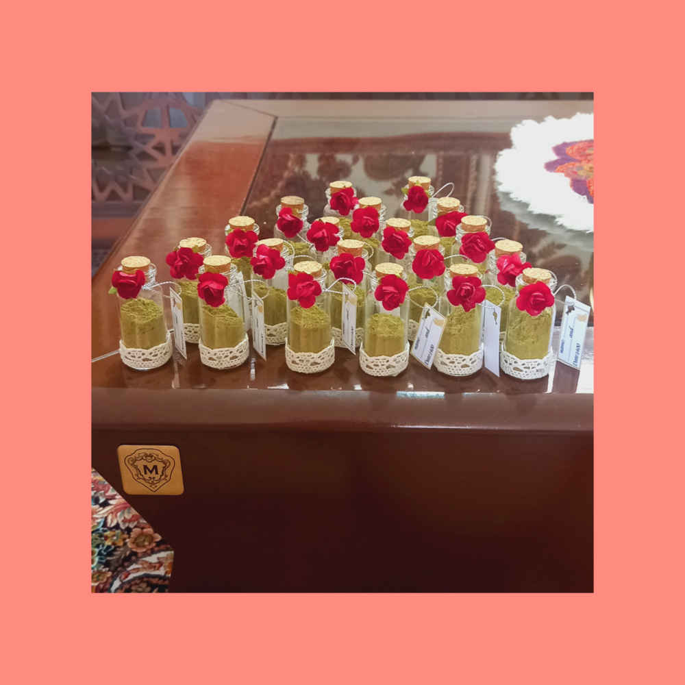 هدية زفاف موديل وردة