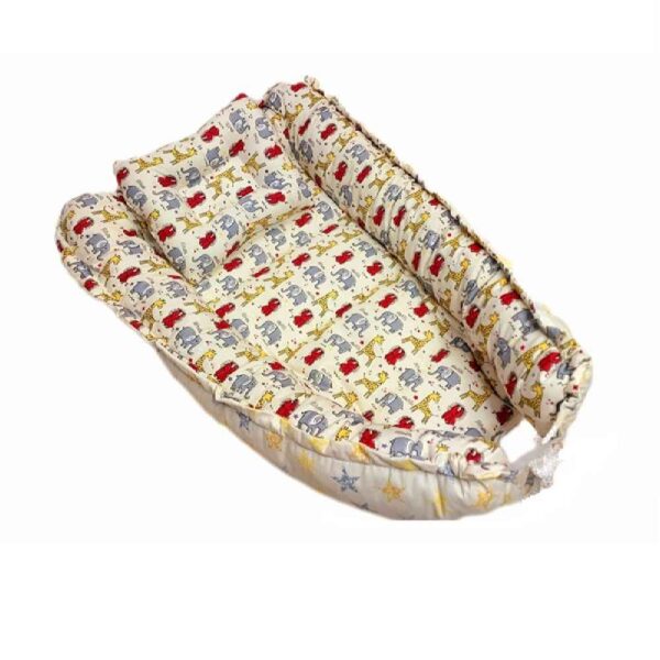 عش الطفل من القطن بالكريم موديل عشانه