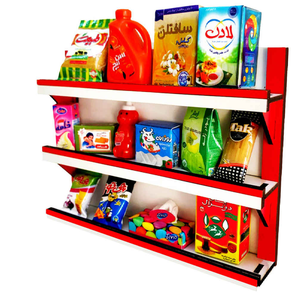 مجموعة مغناطيسات ثلاجة إيرانية – نموذج الوجبات الخفيفة المصغرة