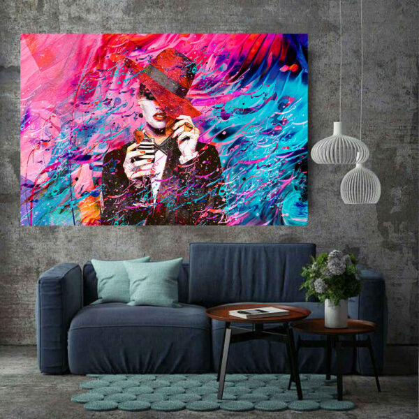 اللوحة الجدارية الإيرانية للخط العربي - شجرة