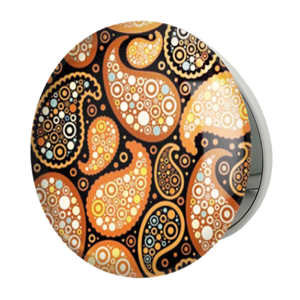 مرآة جيب بتصميم لاله مستوحى من الفن الإيراني