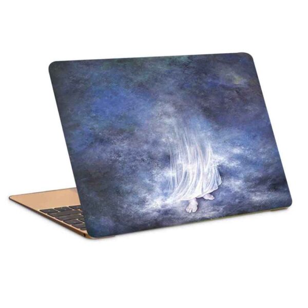 لصقة جلد للكمبيوتر المحمول بنمط زهور