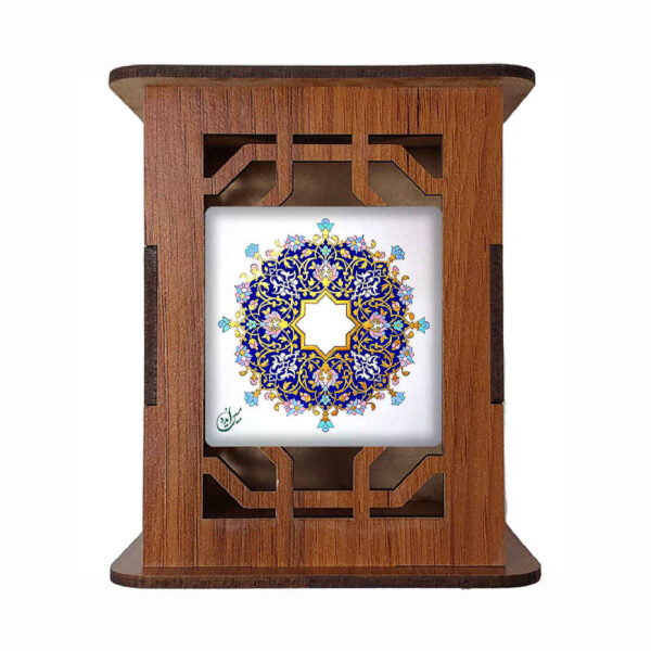 ستايل أوميد – منظم أقلام خشبي مستوحى من التراث الإيراني لأماكن العمل