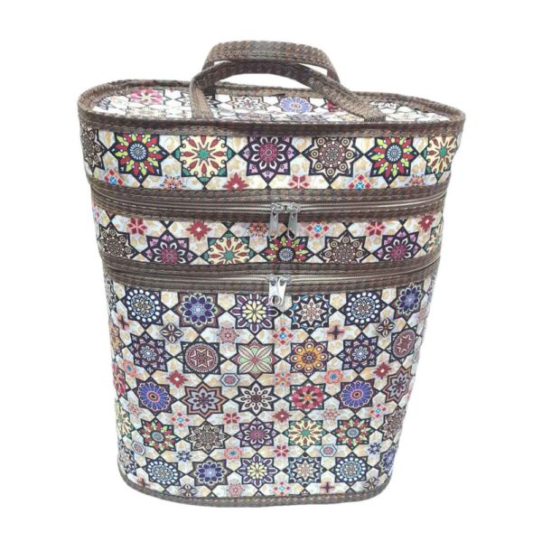 حقيبة نزهة كريمية - نوشا | حقيبة نزهة أنيقة وواسعة