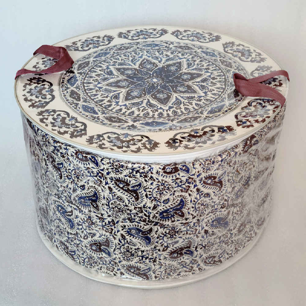 كيس تخزين الخبز من قماش القطن – طراز شاداب