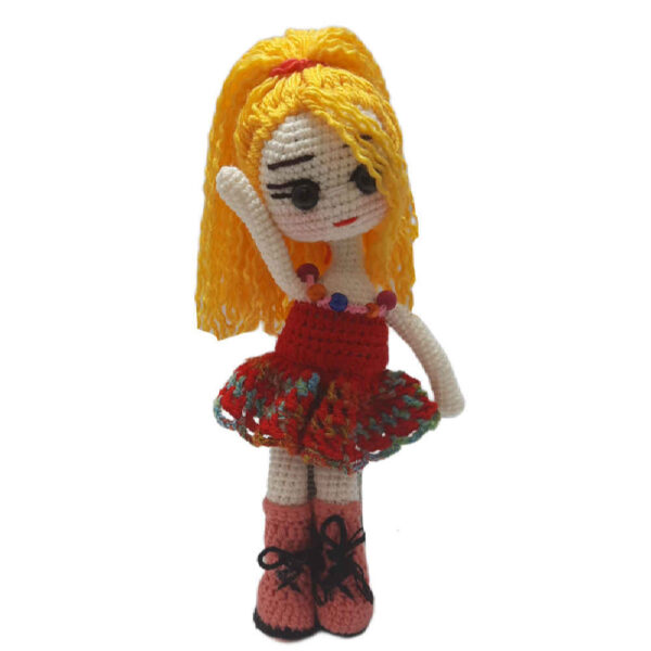 دمية محشوة بالكروشيه مصنوعة يدويًا - اللامع | لعبة ناعمة محشوة