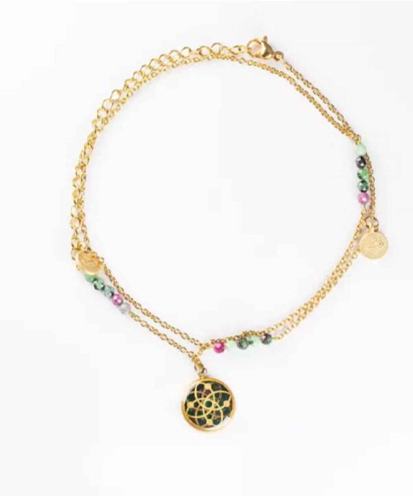 سلسلة سوار كاحل موديل مصيدة الأحلام