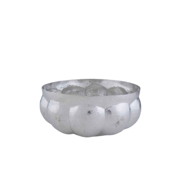 وعاء تقديم للحلويات من النحاس بشكل تقليدي مطرز للآيس كريم سالجوغي