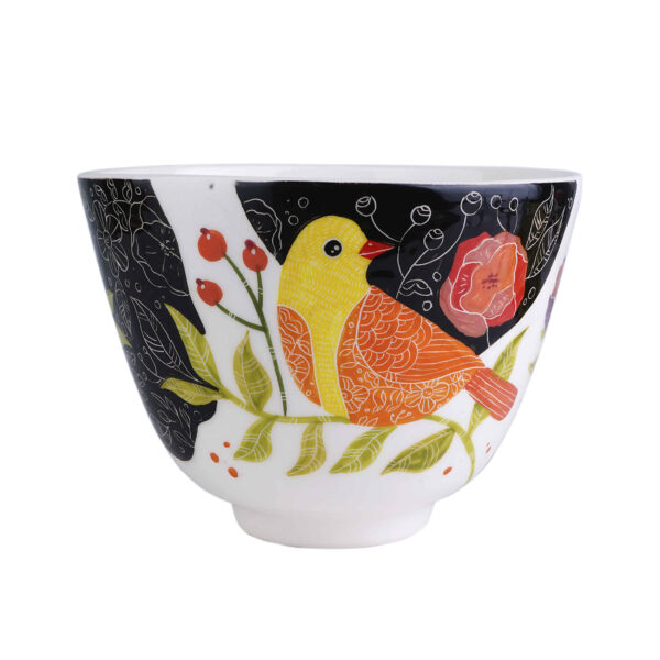 وعاء فخاري يدوي الصنع بنموذج برنده